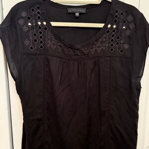 Sanctuary Eyelet Detail Blouse